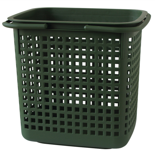 Cestino basket - dark green, large