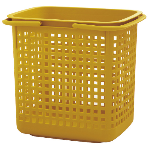 Cestino basket - yellow, large