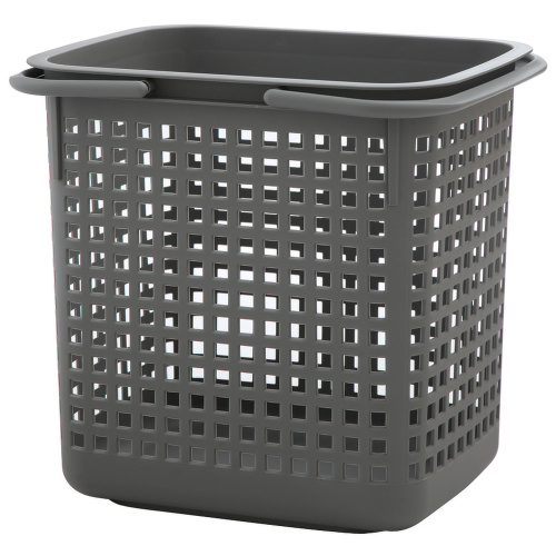 Cestino basket - dark grey, large