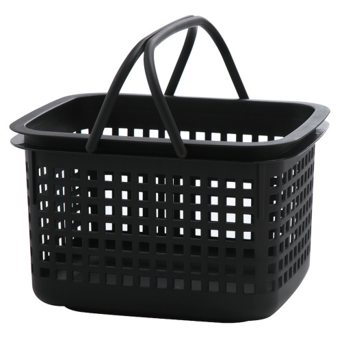 Cestino basket - black, medium