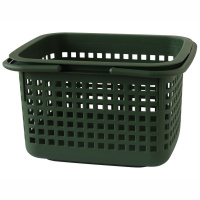 Cestino basket - dark green, medium