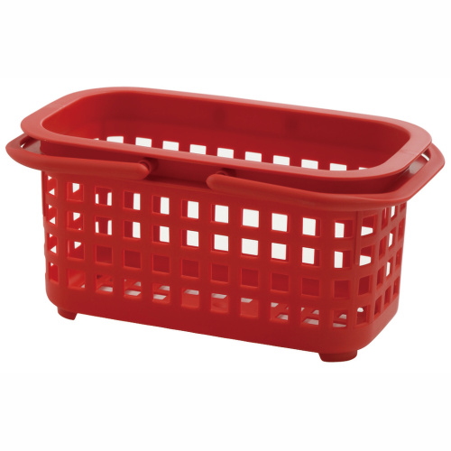 Cestino basket - red, small