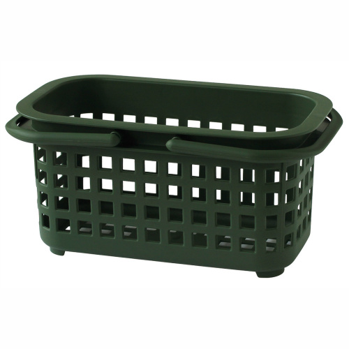 Cestino basket - dark green, small