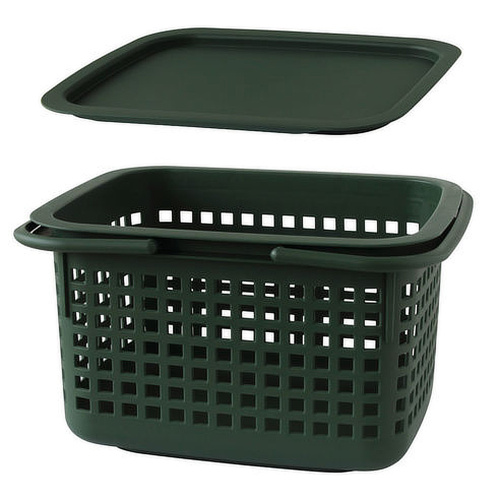 Cestino lid for medium/large - dark green