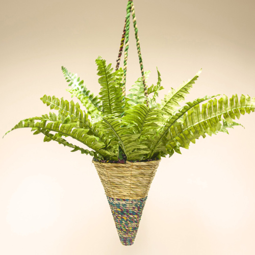 Wildlife World flower pot for hanging - conical