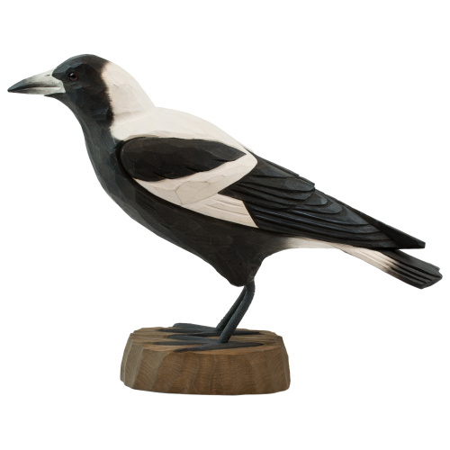 Wildlife Garden wood-carved bird - Whistling Bird