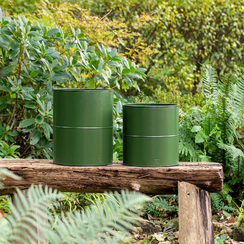 A2 Living plant pots, 2 pcs. - green