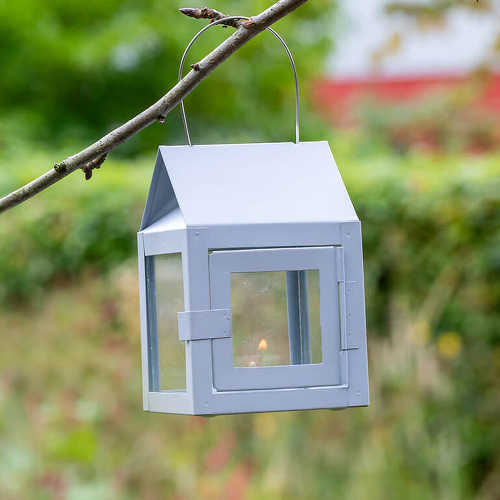 A2 Living lantern for tealight - gray