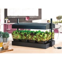 Garland grow system with LED, large - black