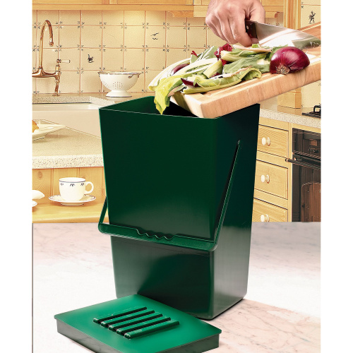 Garland-Kompostbehälter mit Aktivkohlefilter – 9 l
