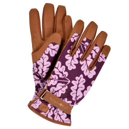 Burgon & Ball garden gloves, ladies - purple oak
