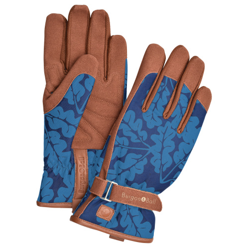 Burgon & Ball gardening gloves, ladies - blue oak
