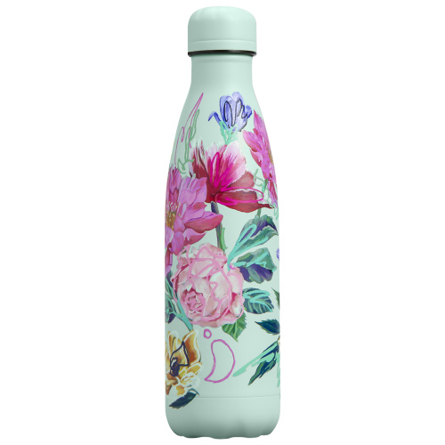 Chilly's thermo drink bottle - Flower art