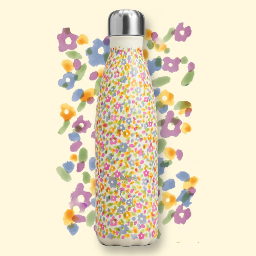 Chilly's Thermo-Trinkflasche – Kleine Blumen