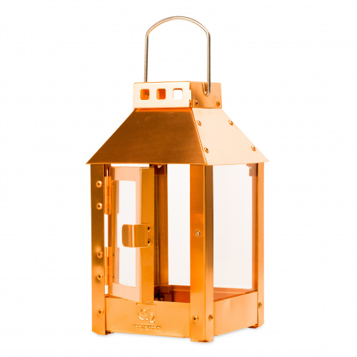 A2 Living lantern in real copper - 25 cm