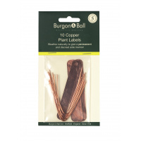 Burgon & Ball plantenstickers in koper, 10 st