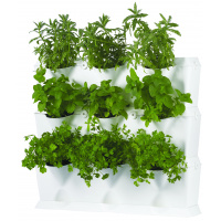 Minigarden Vertical plantevæg - hvid