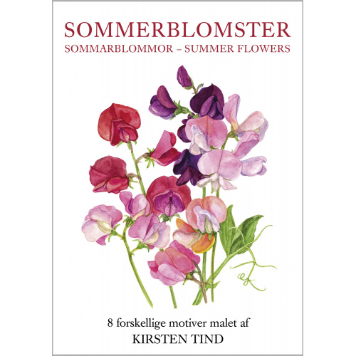 Koustrup & Co. card folder - summer flowers
