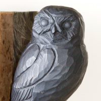 Wildlife Garden cast iron bird - owl