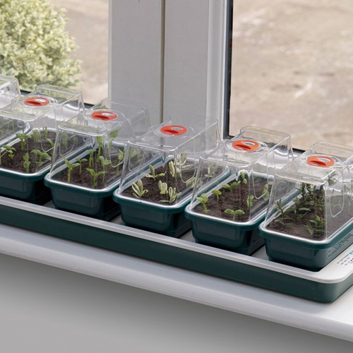 Garland mini greenhouse with heat - 7 trays