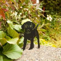 Dieren in het Wildlife Garden dier silhouet - puppy