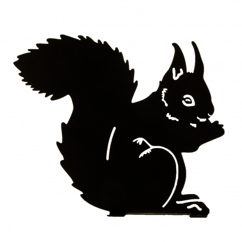 Dieren in het Wildlife Garden dier silhouet - eekhoorn