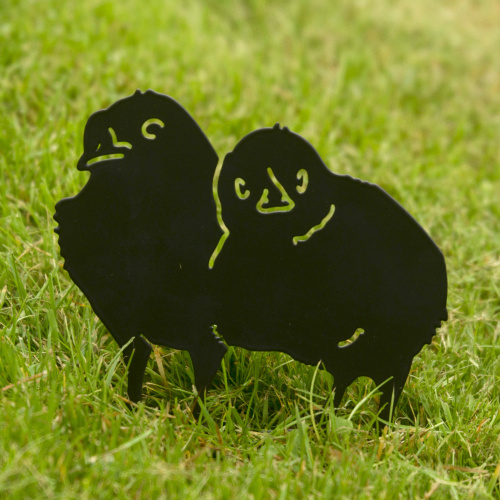 Dieren in het Wildlife Garden dier silhouet -...