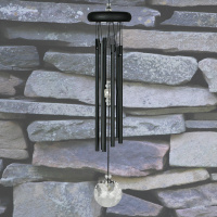 Woodstock wind chime, 40 cm - Meditation, black