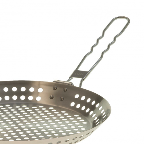 Denk grill pan in stainless steel
