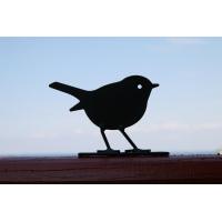 Wildlife Garden vogel silhouet - roodborstje