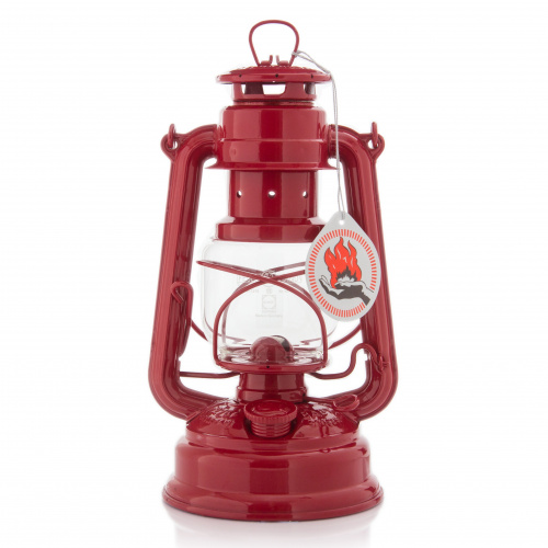 Feuerhand kerosene lamp - ruby red