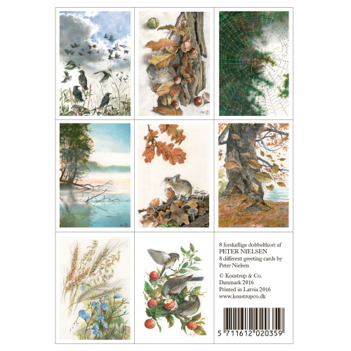 Koustrup & Co. card folder - autumn