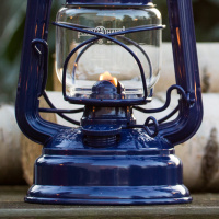 Feuerhand petroleumlamp - kobaltblauw