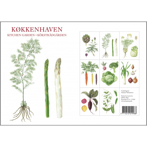 Koustrup & Co. map folder - the kitchen garden