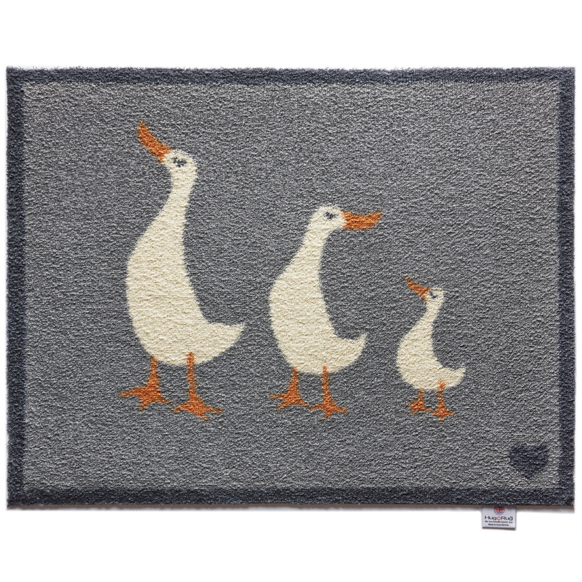 Hug Rug eco doormat, 65x85 - Ducks