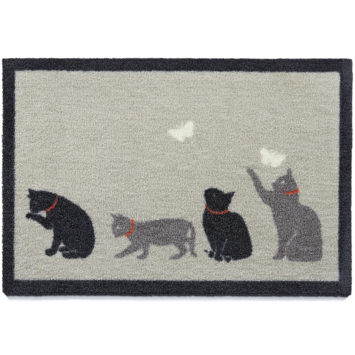 Howler & Scratch deurmat, 50x75 - Cats