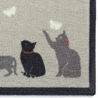 Howler & Scratch dørmåtte, 50x75 - Katte