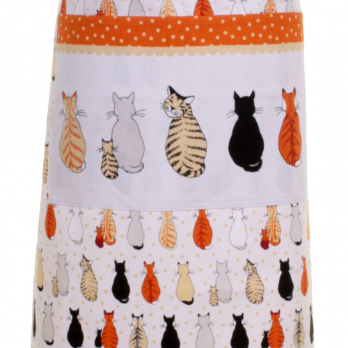 Ulster Weavers Apron - Cats in Waiting