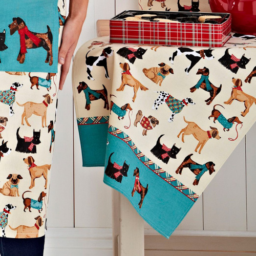 Ulster Weavers tea towel - Hound Dog