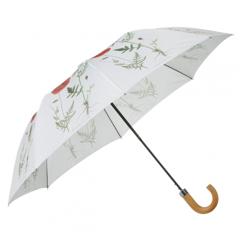 Koustrup & Co. opvouwbare paraplu met klaproos