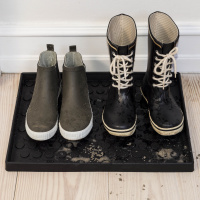 Tica shoe tray, dots - 48x38