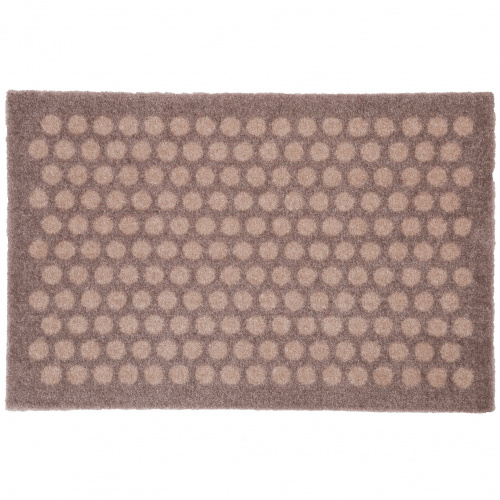 Tica door mat, dots/sand - 40x60