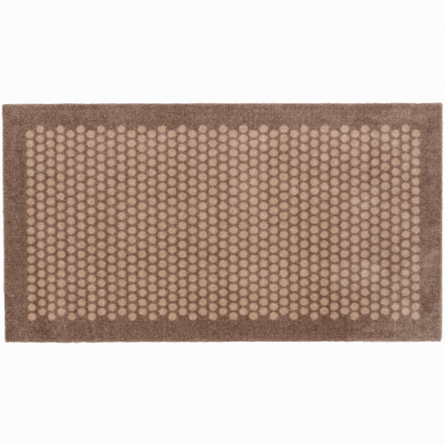 Tica door mat, dots/sand - 67x120