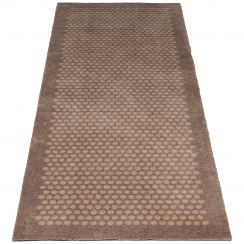 Tica door mat, dots/sand - 67x200