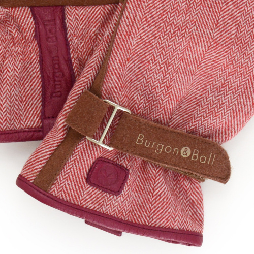 Burgon & Ball Gartenhandschuhe, Damen - roter Tweed