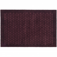 Tica door mat, dots/burgundy - 60x90