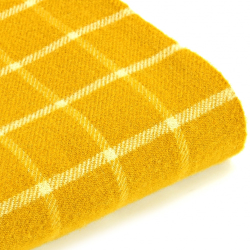 Tweedmill Wool Plaid - Checkered Check Yellow