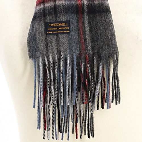 Tweedmill scarf in lambswool - Gray Stewart