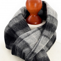 Tweedmill scarf in lambswool - Gray Buchanan