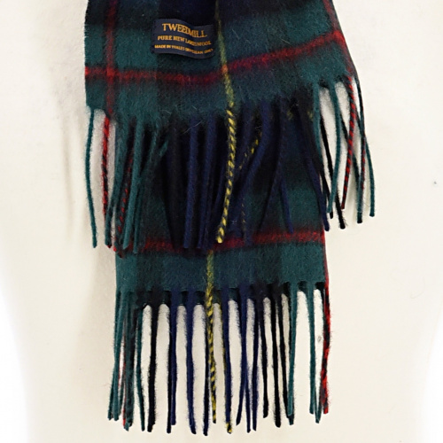 Tweedmill scarf in lambswool - Hunting McLeod